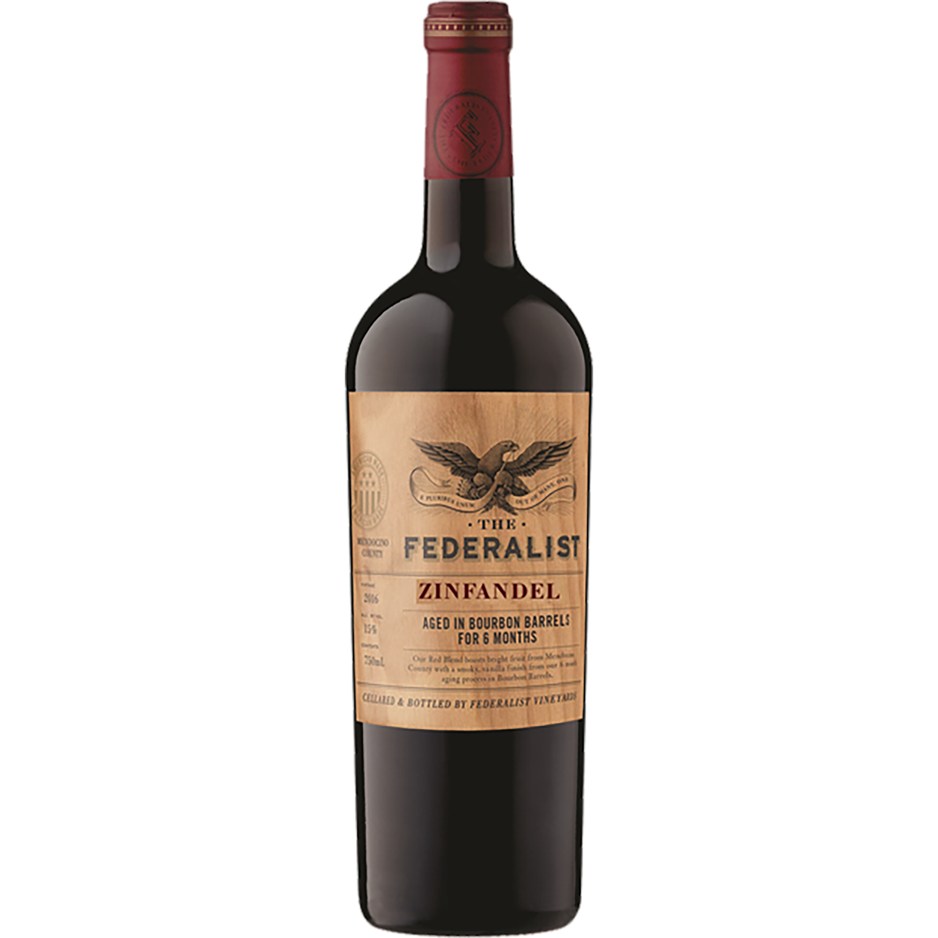 Federalist Bourbon Barrel-Aged Zinfandel 2016